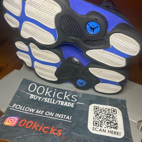 Jordan 13 Black Game Royal Sz 10 Men